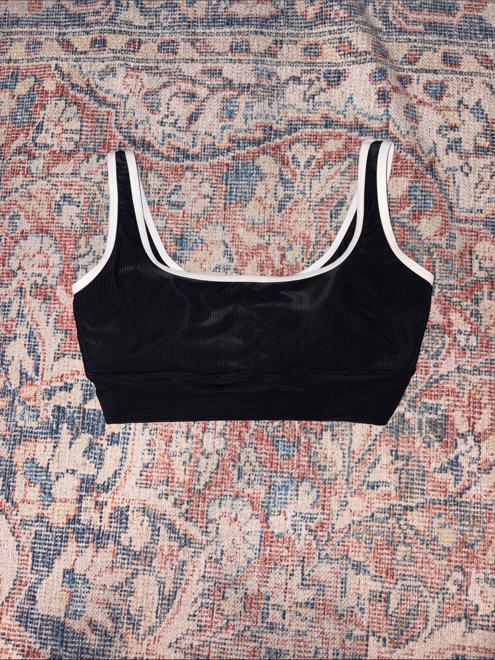 LainSnow Kiawah Bikini Top in Black SZ XL NWOT